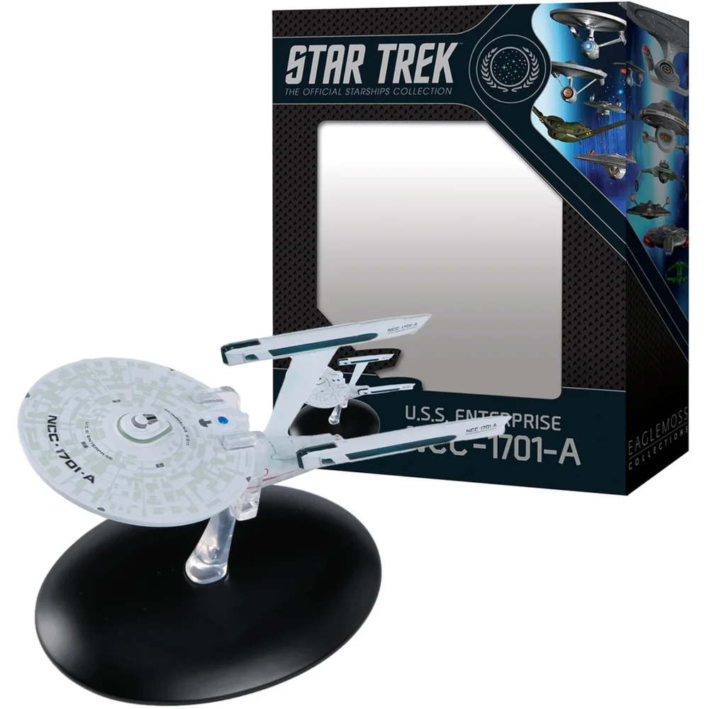 Eaglemoss USS Enterprise NCC-1701-A (Kirk in Film Star Trek IV Voyage Home) Afbeelding 1