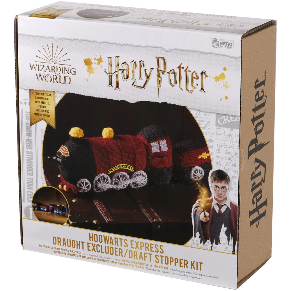 Harry Potter Hogwarts Express Train Knitted Kit Afbeelding 1