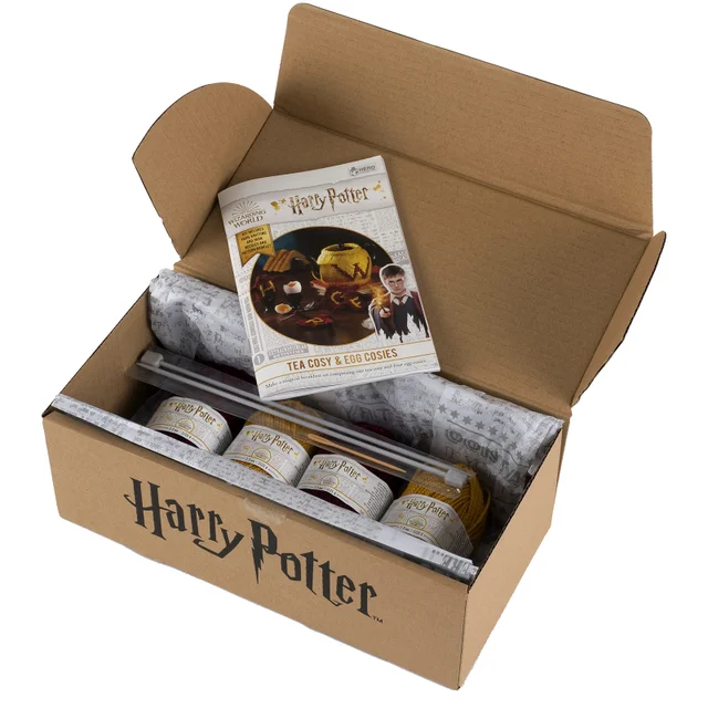 Eaglemoss Weasley Tea & Egg Cosy Knit Kit
