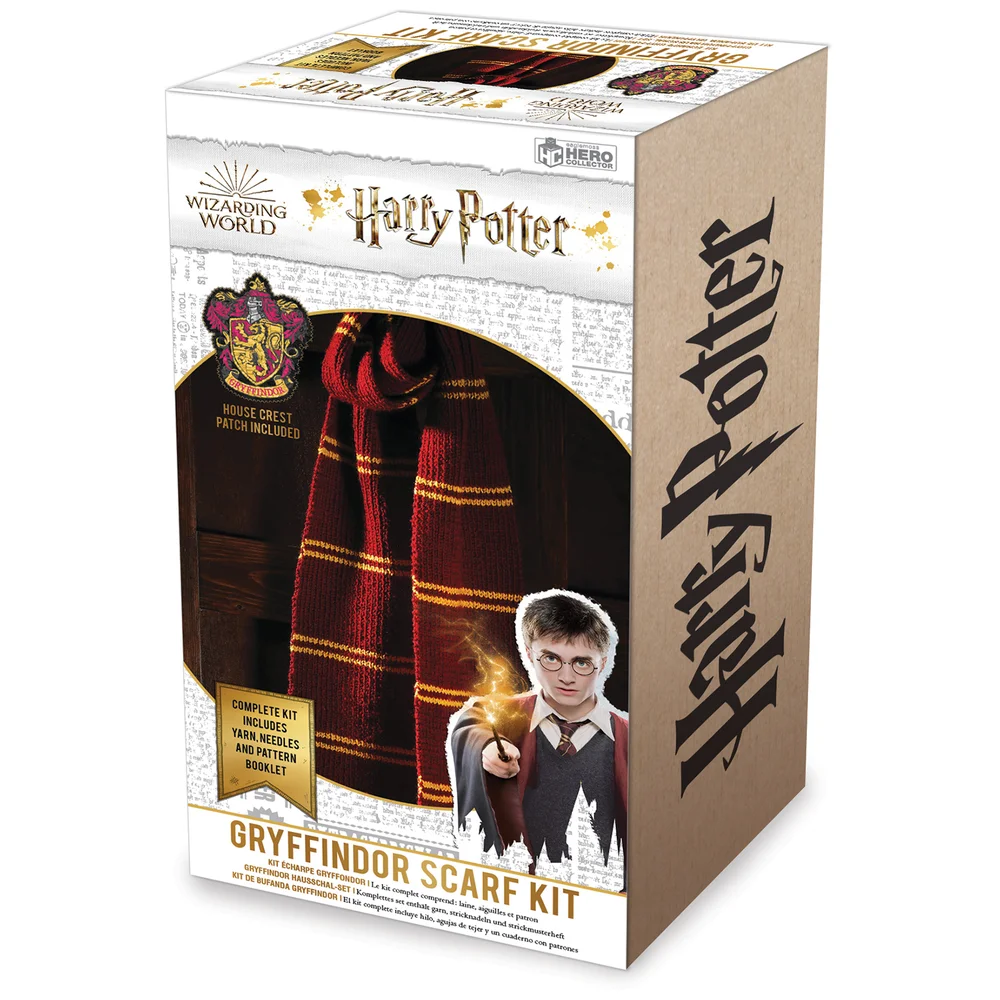 Eaglemoss Gryffindor House Scarf Knit Kit Afbeelding 1