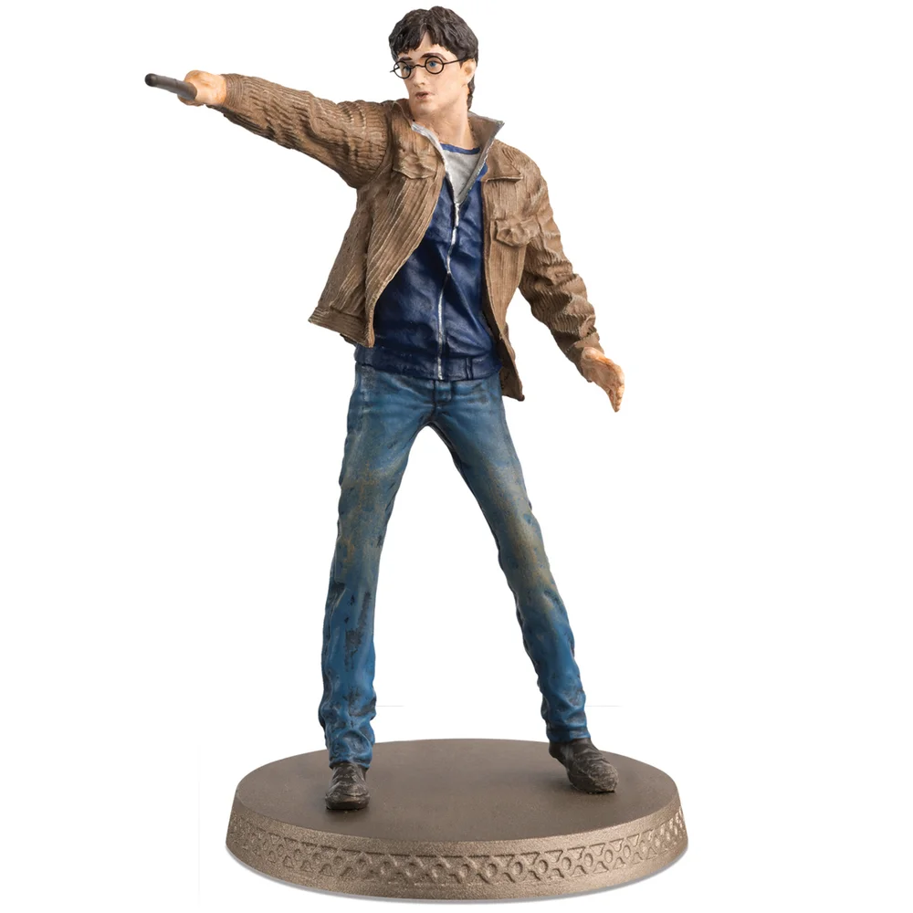Eaglemoss Harry Potter (Battle Pose) Figurine with Magazine Afbeelding 1