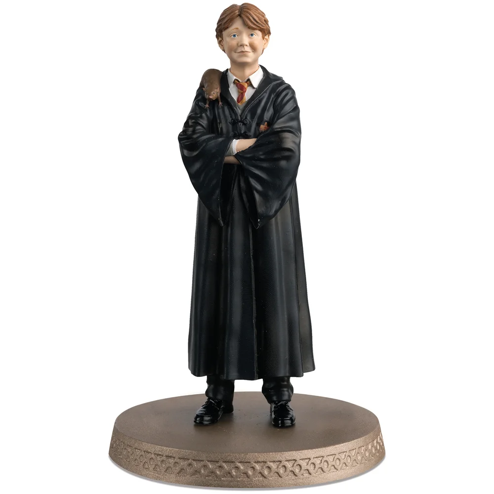Eaglemoss Ron Weasley (With Scabbers) Figurine with Magazine Afbeelding 1