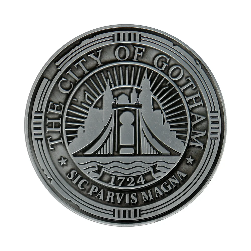 Fanattik DC Comics Batman Gotham City Limited Edition Medallion Afbeelding 1