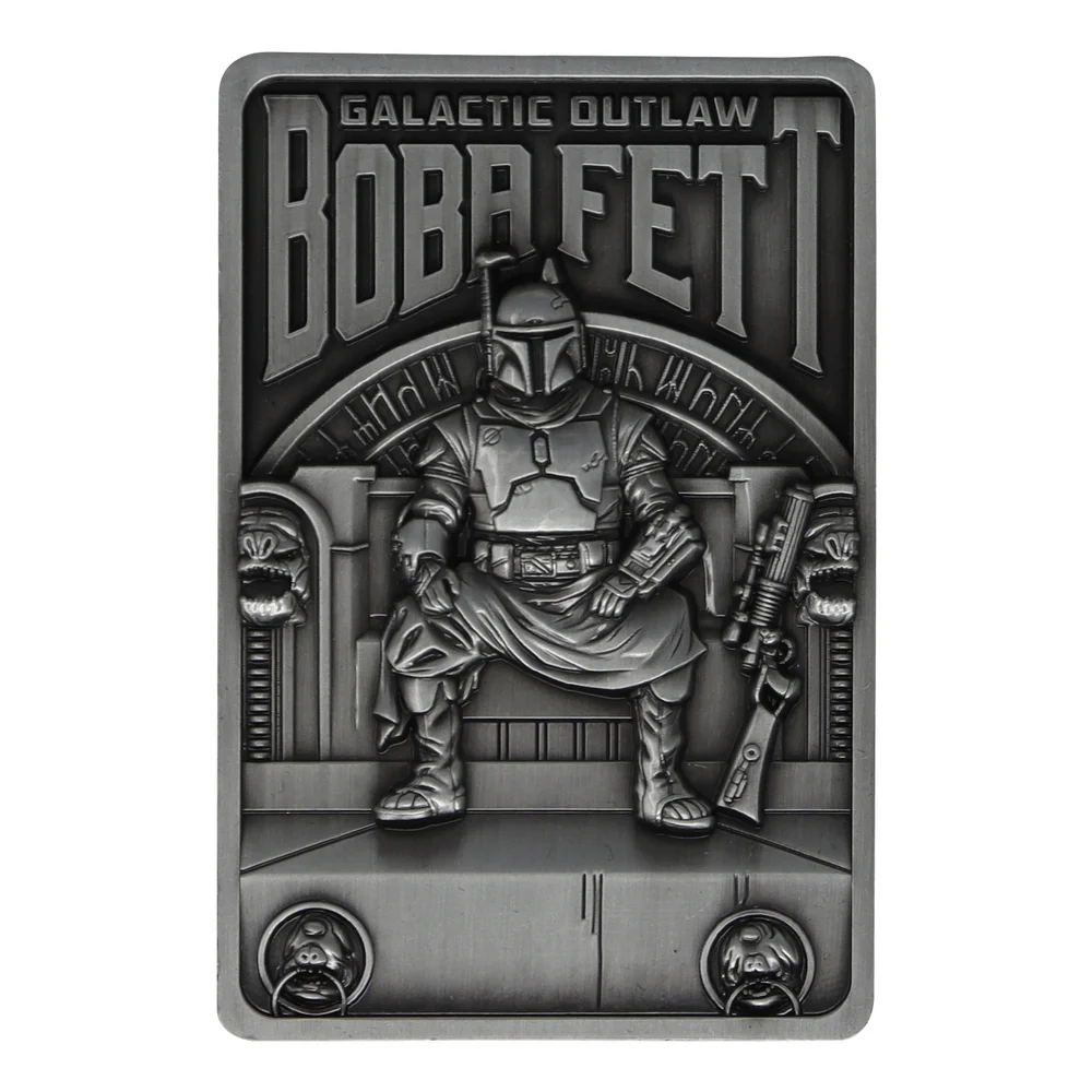 Fanattik Star Wars Book of Boba Collectible Ingot Afbeelding 1