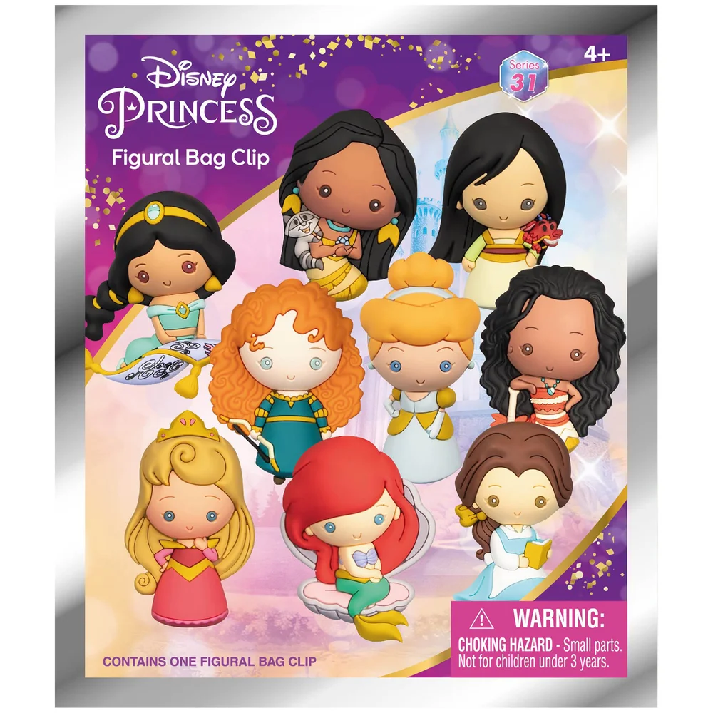 Disney Ultimate Princess 3D Foam Bag Clip Blind Bag Afbeelding 1