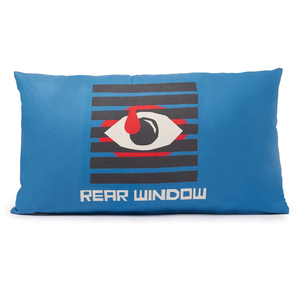 Hitchcock Rear Window Spy Rechthoekige Kussen - 30x50cm - Soft Touch Afbeelding 1