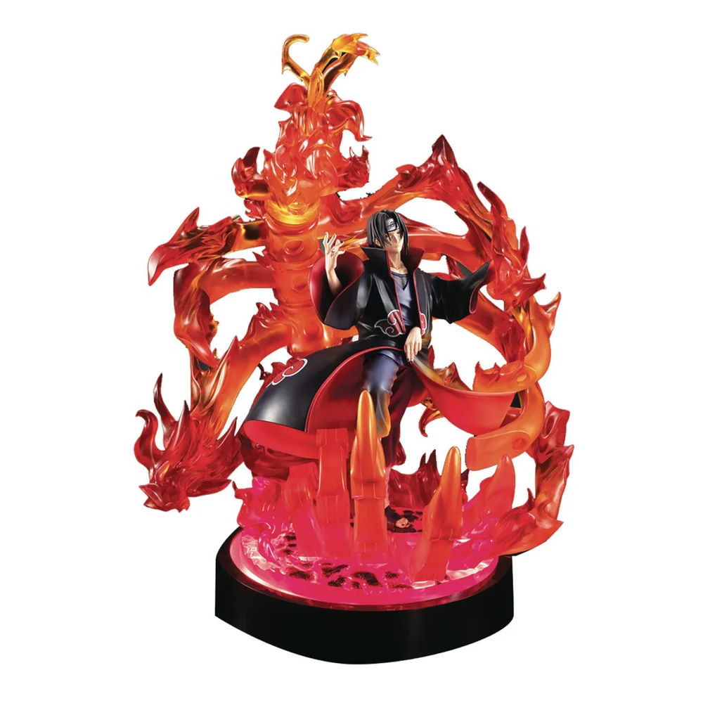 Precious Gem Ser Naruto Itachi Uchiha Susano Pvc Fig W/Base Afbeelding 1