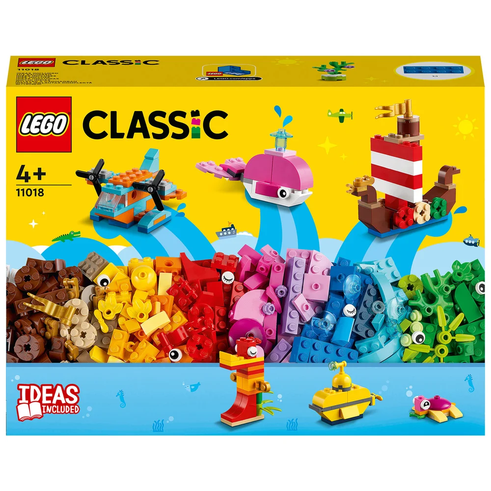 LEGO Classic: Creative Ocean Fun Bricks Box Set (11018) Afbeelding 1