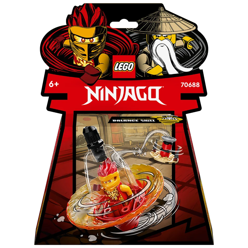 LEGO NINJAGO: Kai’s Spinjitzu Ninja Training Spin Toy (70688) Afbeelding 1