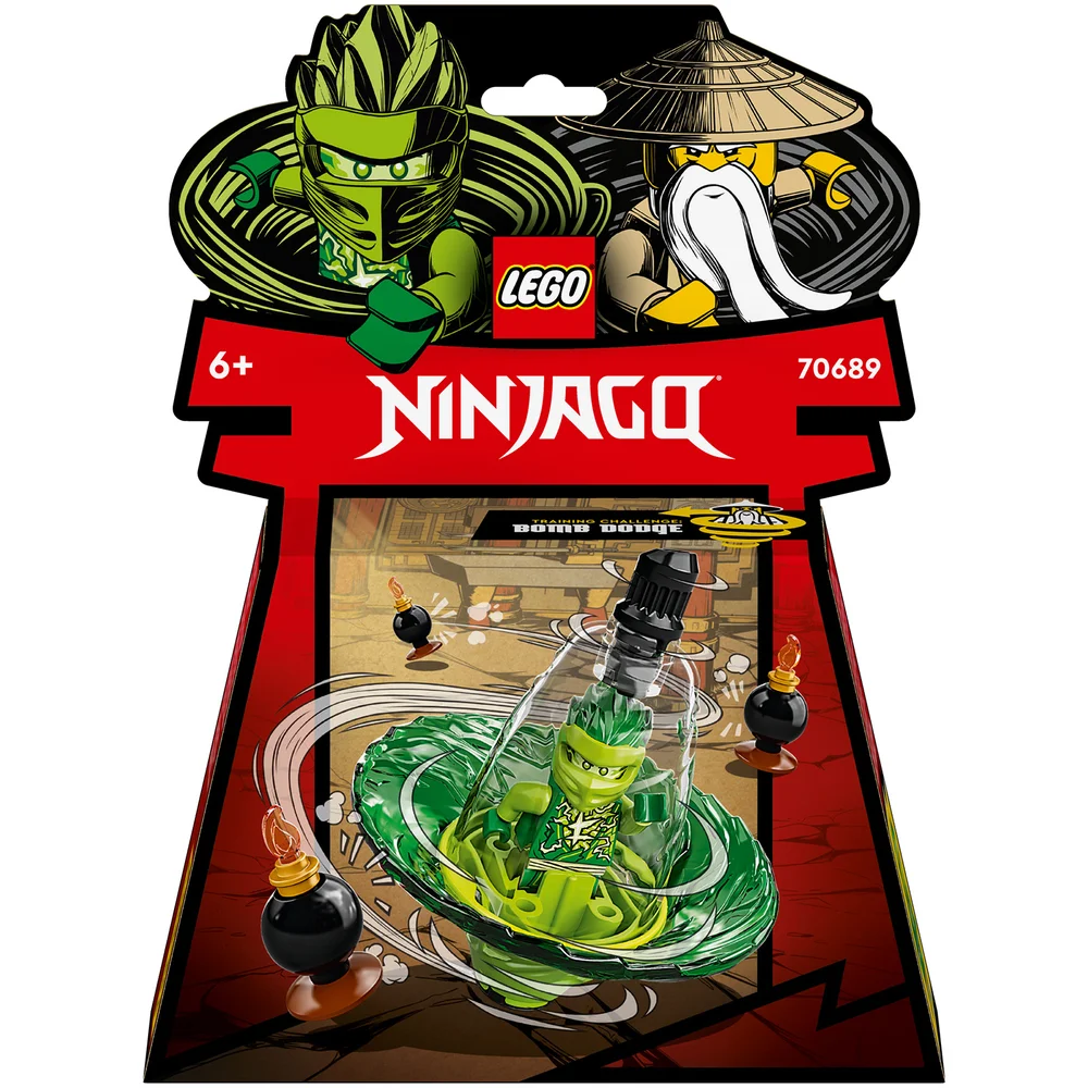 LEGO NINJAGO Lloyd’s Spinjitzu Ninja Training Spin Toy (70689) Afbeelding 1