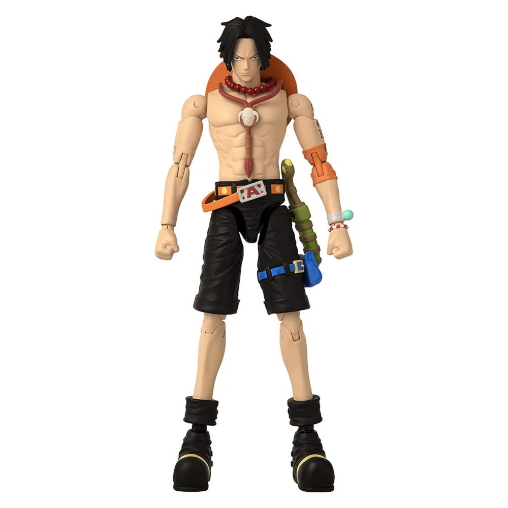 Bandai Anime Heroes Portgas D Ace Action Figure Afbeelding 1