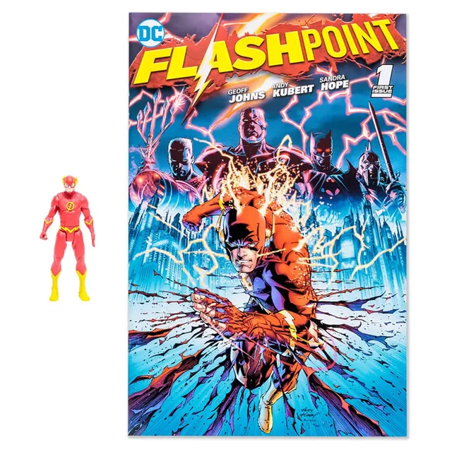 DC Direct: Page Punchers - Flashpoint Comic and Flash 3 Inch Action Figure