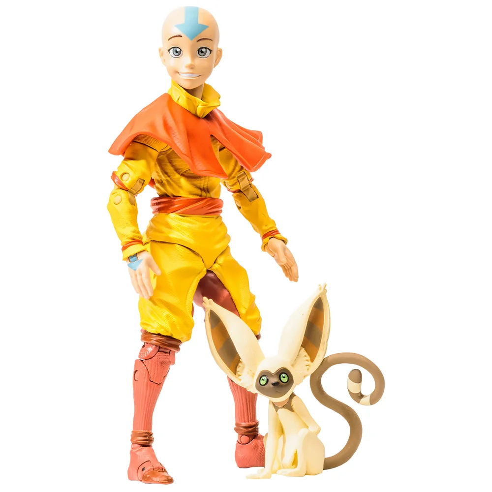 McFarlane Avatar: The Last Airbender 7" Action Figure - Aang & Momo Afbeelding 1