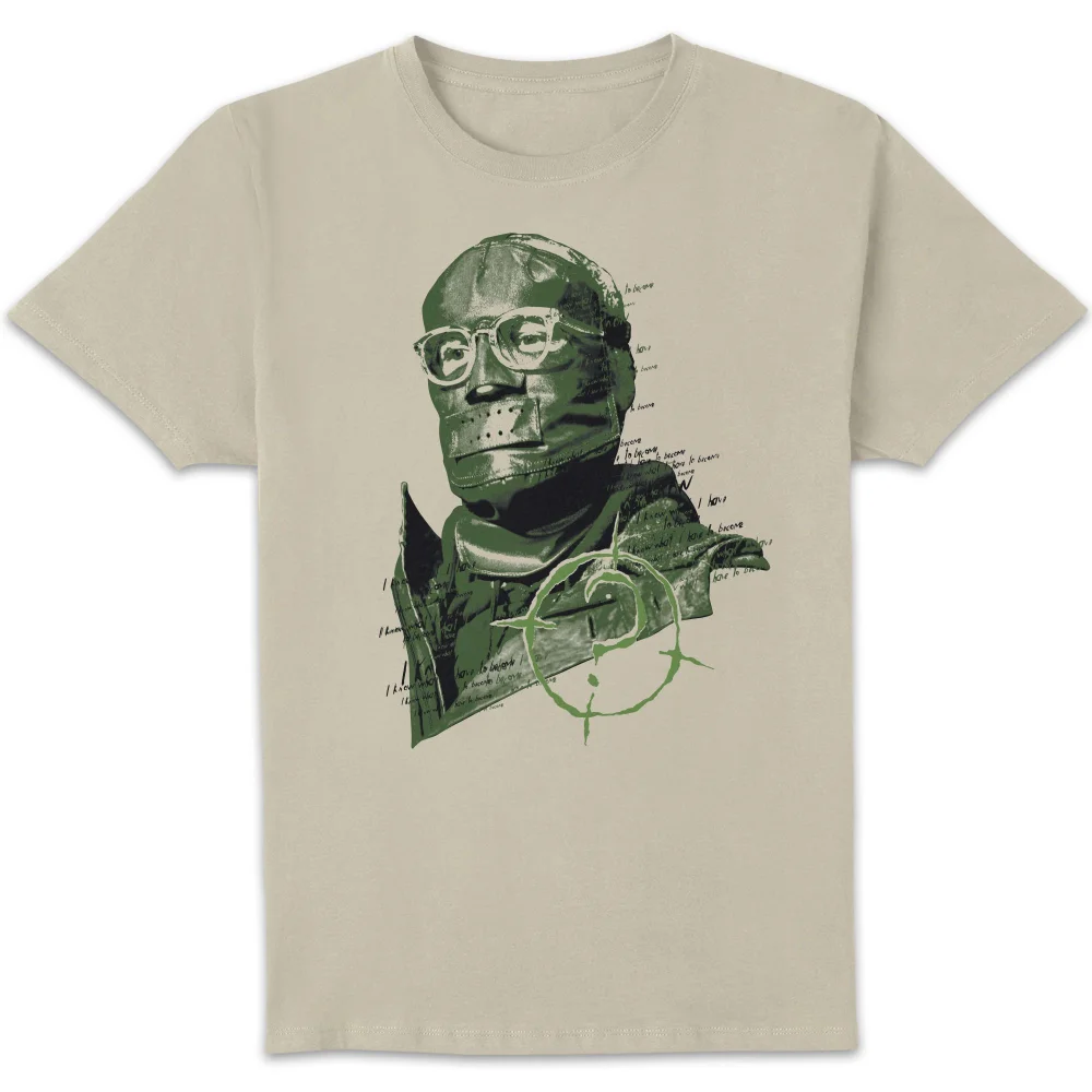 The Batman The Riddler Men's T-Shirt - Cream - S Afbeelding 1