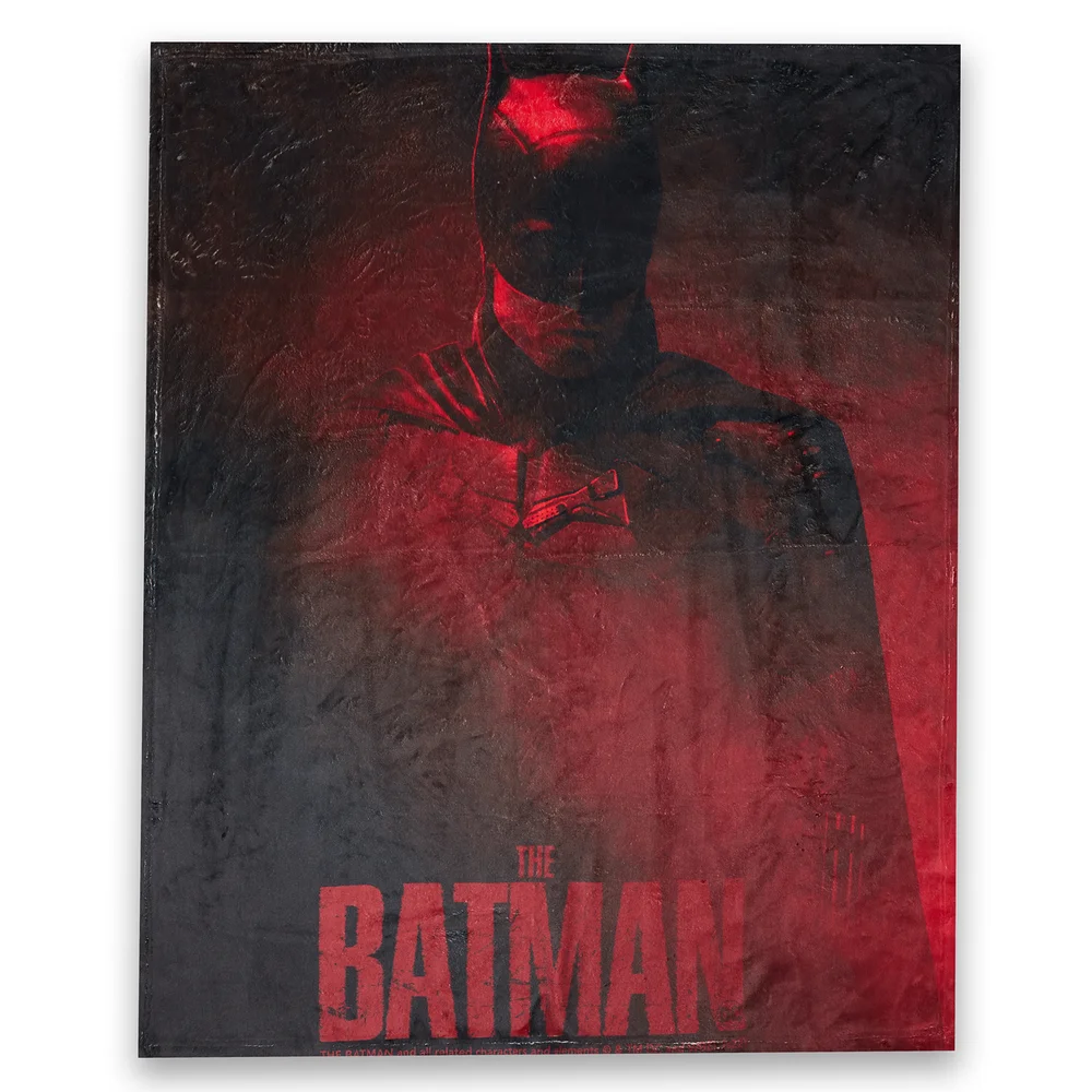 The Batman Gotham Hero Fleece Blanket - M Afbeelding 1