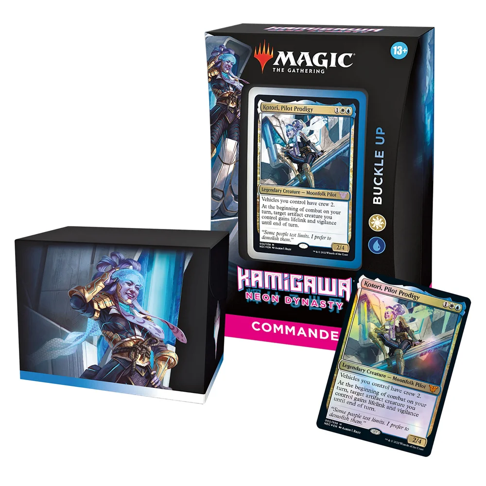 Magic: The Gathering - Kamigawa: Neon Dynasty Commander Deck Buckle Up Afbeelding 1