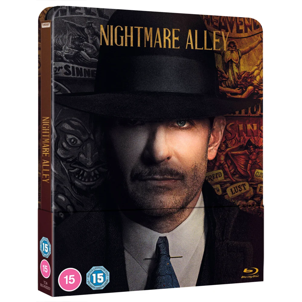 Nightmare Alley Zavvi Exclusive Blu-ray Steelbook Afbeelding 1