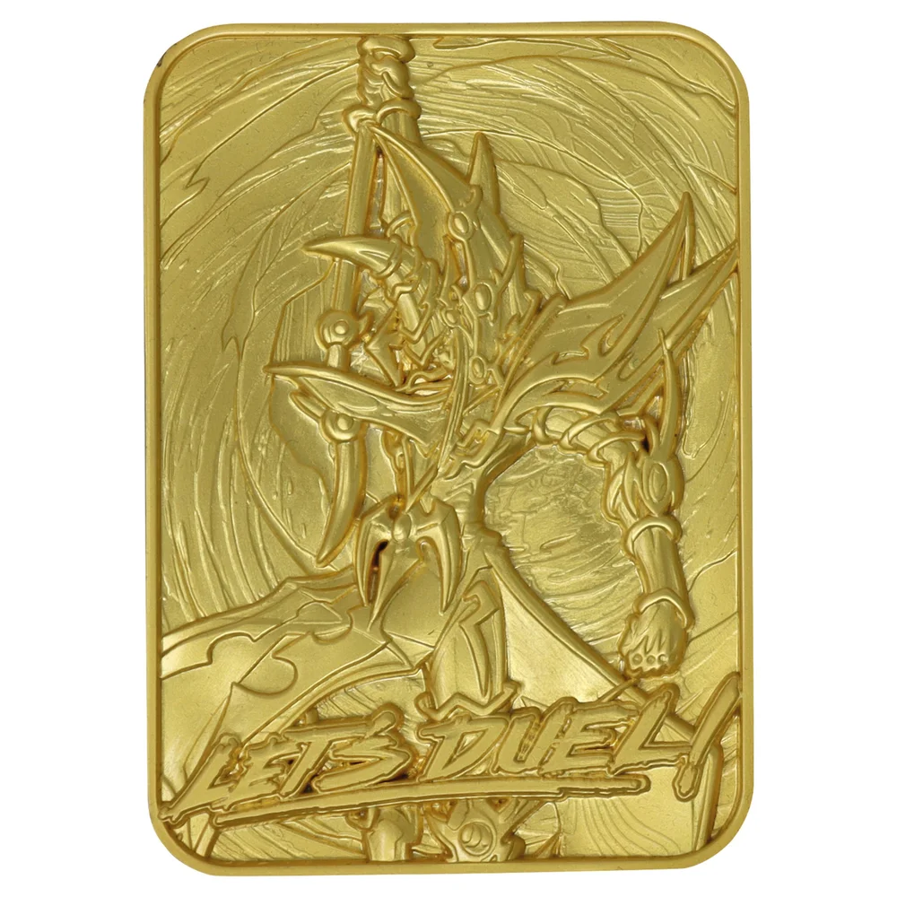 Fanattik Yu-Gi-Oh! 24K Gold Plated Dark Paladin Ingot Afbeelding 1