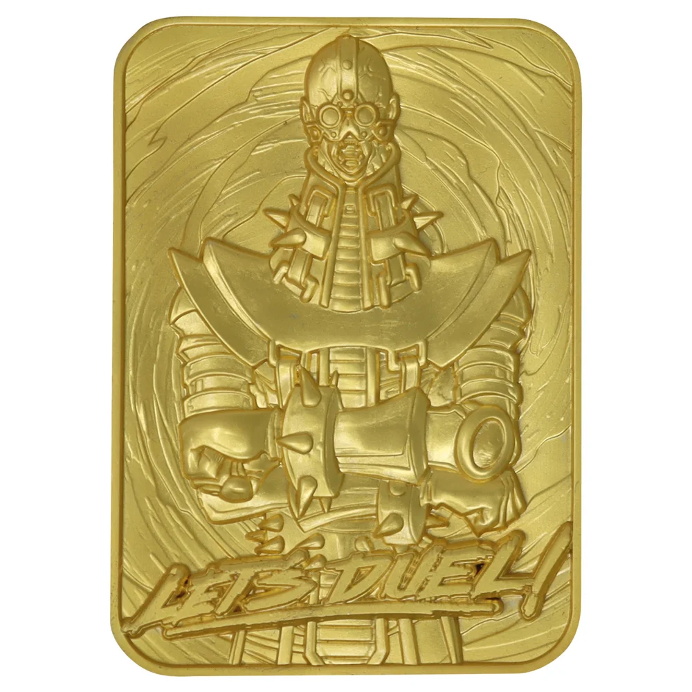 Fanattik Yu-Gi-Oh! 24K Gold Plated Jinzo Ingot Afbeelding 1