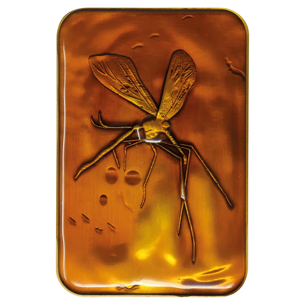 Fanattik Jurassic Park Mosquito Trapped in Amber Ingot Afbeelding 1