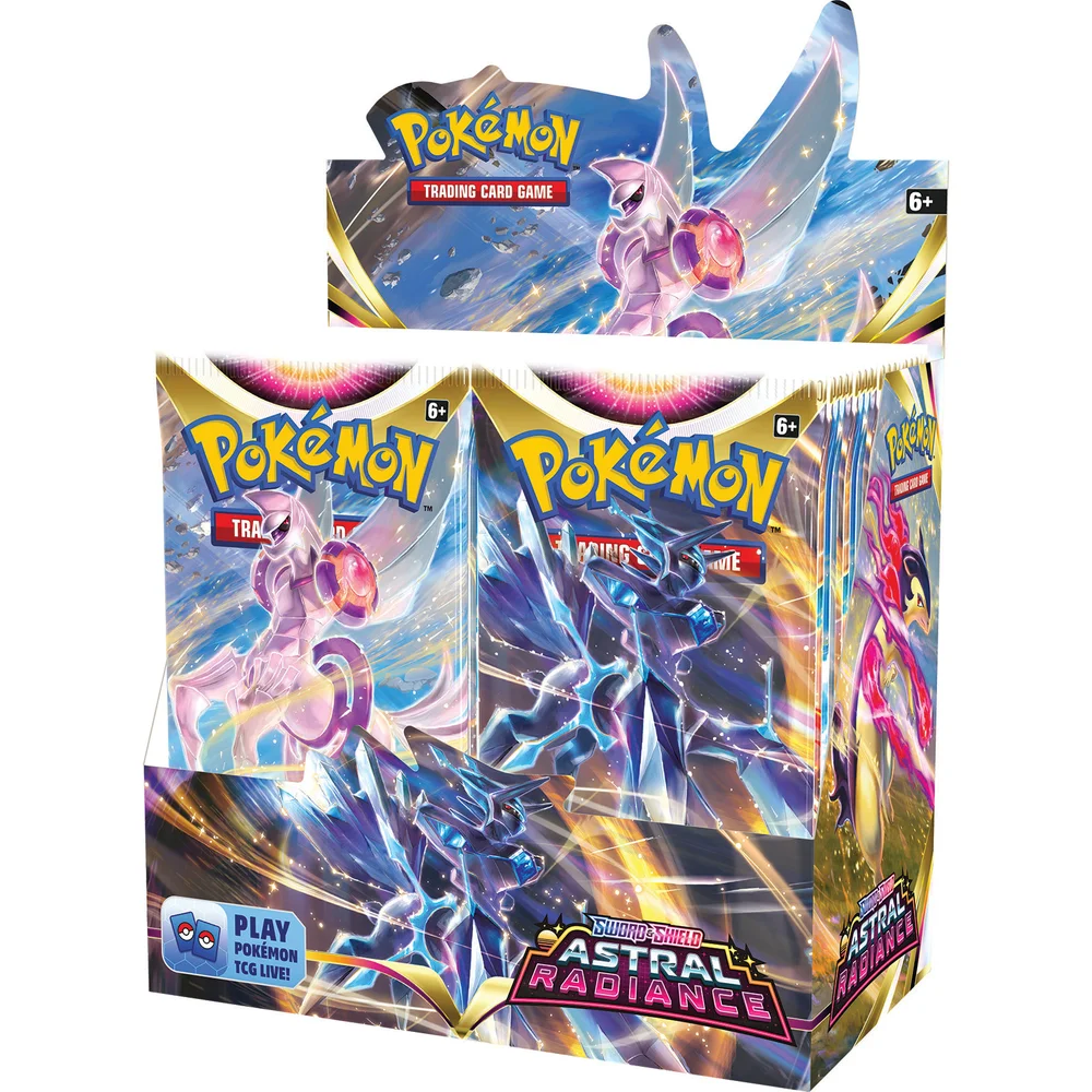 Pokémon TCG: Sword & Shield - Astral Radiance Booster Pack CDU (36 Packs) Afbeelding 1
