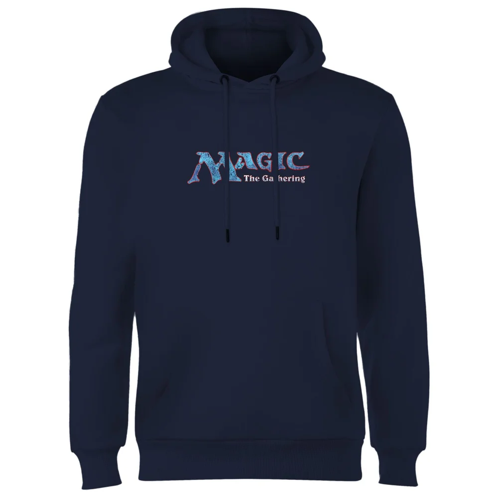 Magic the Gathering 93 Vintage Logo Hoodie - Navy - S Afbeelding 1