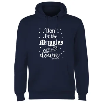 Harry Potter Don't Let The Muggles Get You Down Hoodie - Navy