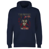 Looney Tunes Tasmanian Devil Monster Rock Hoodie - Navy
