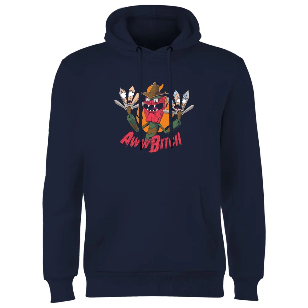 Rick and Morty Scary Terry Hoodie - Navy - S Afbeelding 1