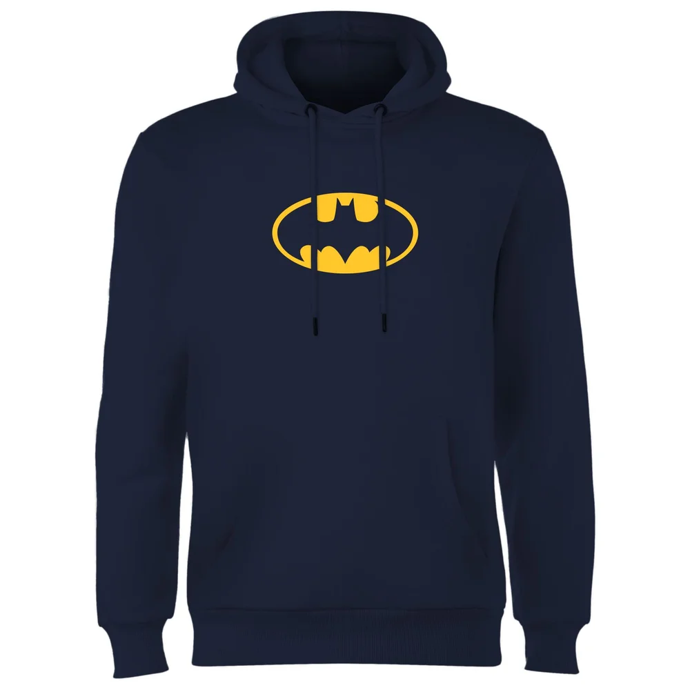 Justice League Batman Logo Hoodie - Navy - S Afbeelding 1