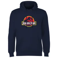 Jurassic Park Logo Hoodie - Navy - undefined undefined