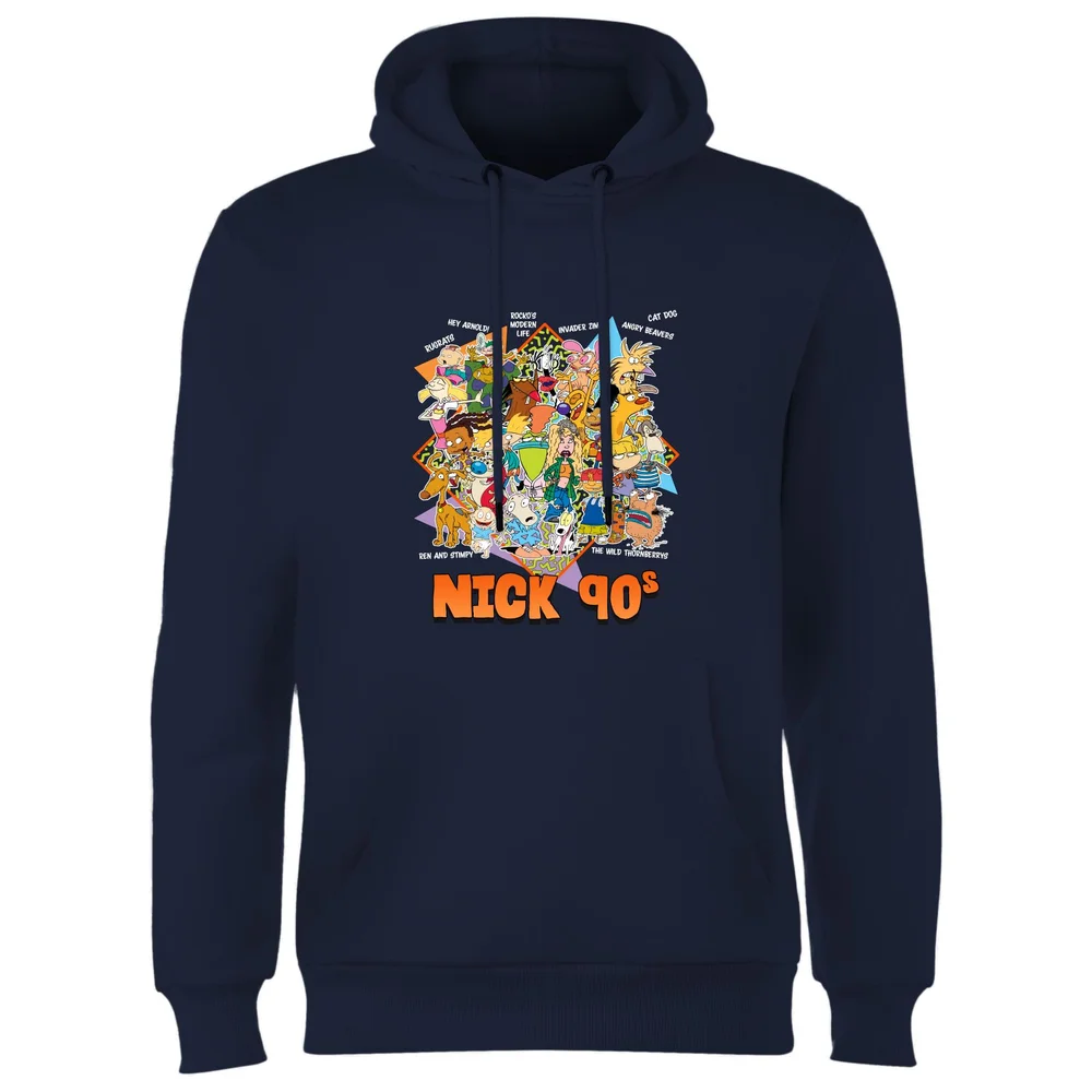 Nickelodeon Nostalgia For Nickleodeon Hoodie - Navy - XL Afbeelding 1