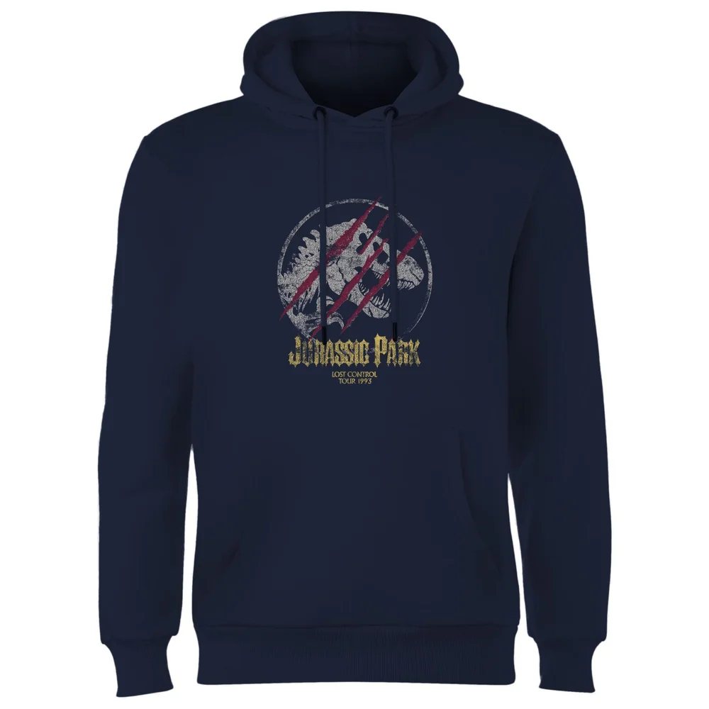 Jurassic Park Lost Control Hoodie - Navy - S Afbeelding 1