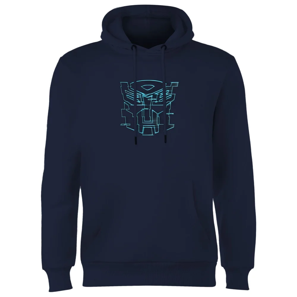 Transformers Autobot Glitch Hoodie - Navy - S Afbeelding 1