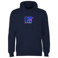 MTV Front Print Hoodie - Navy