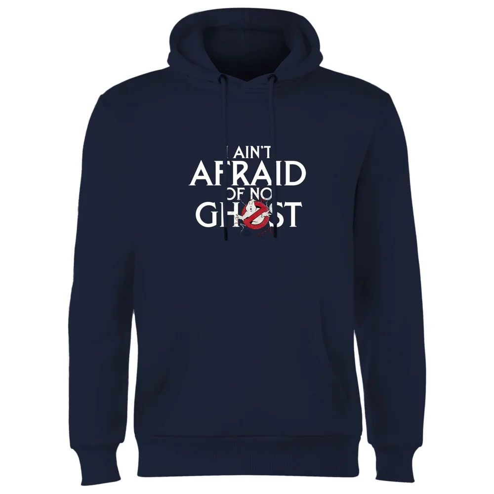 Ghostbusters I Ain't Afraid Of No Ghost Hoodie - Navy - S Afbeelding 1