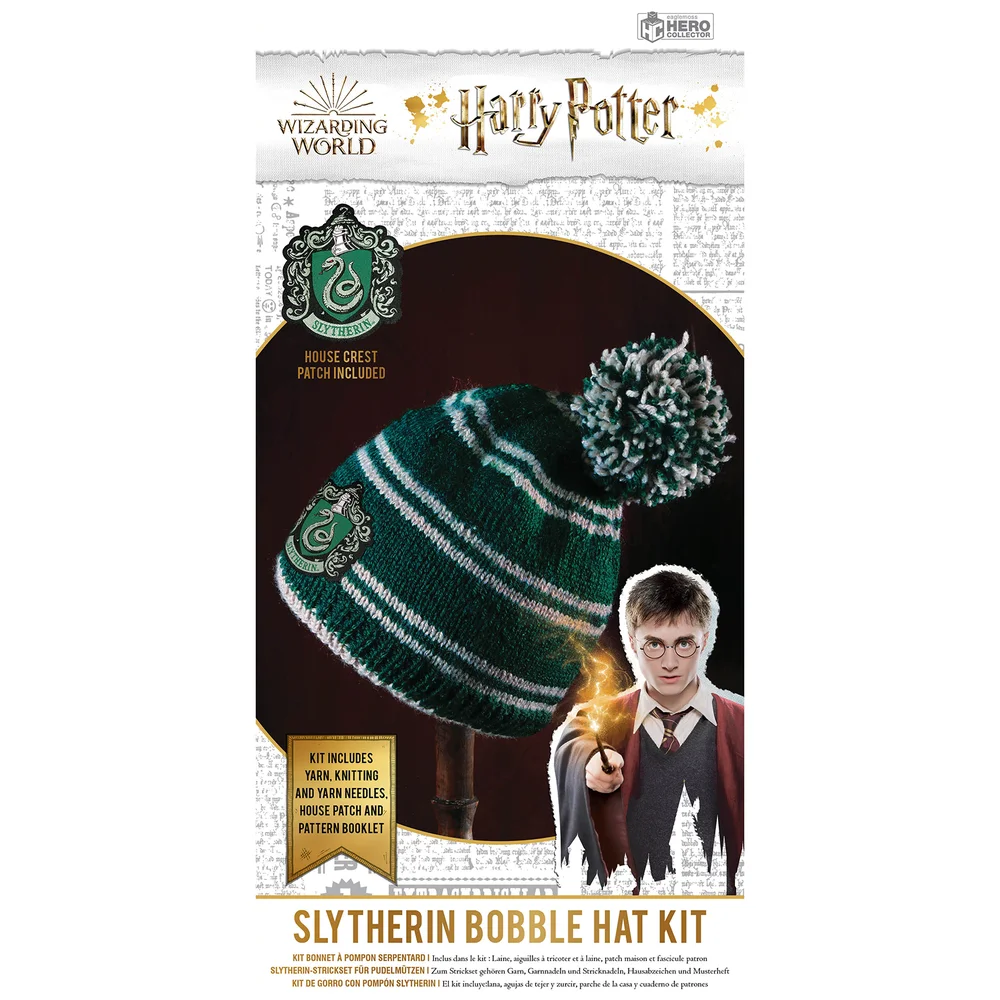 Eaglemoss Slytherin Beanie / Bobble Hat Afbeelding 1
