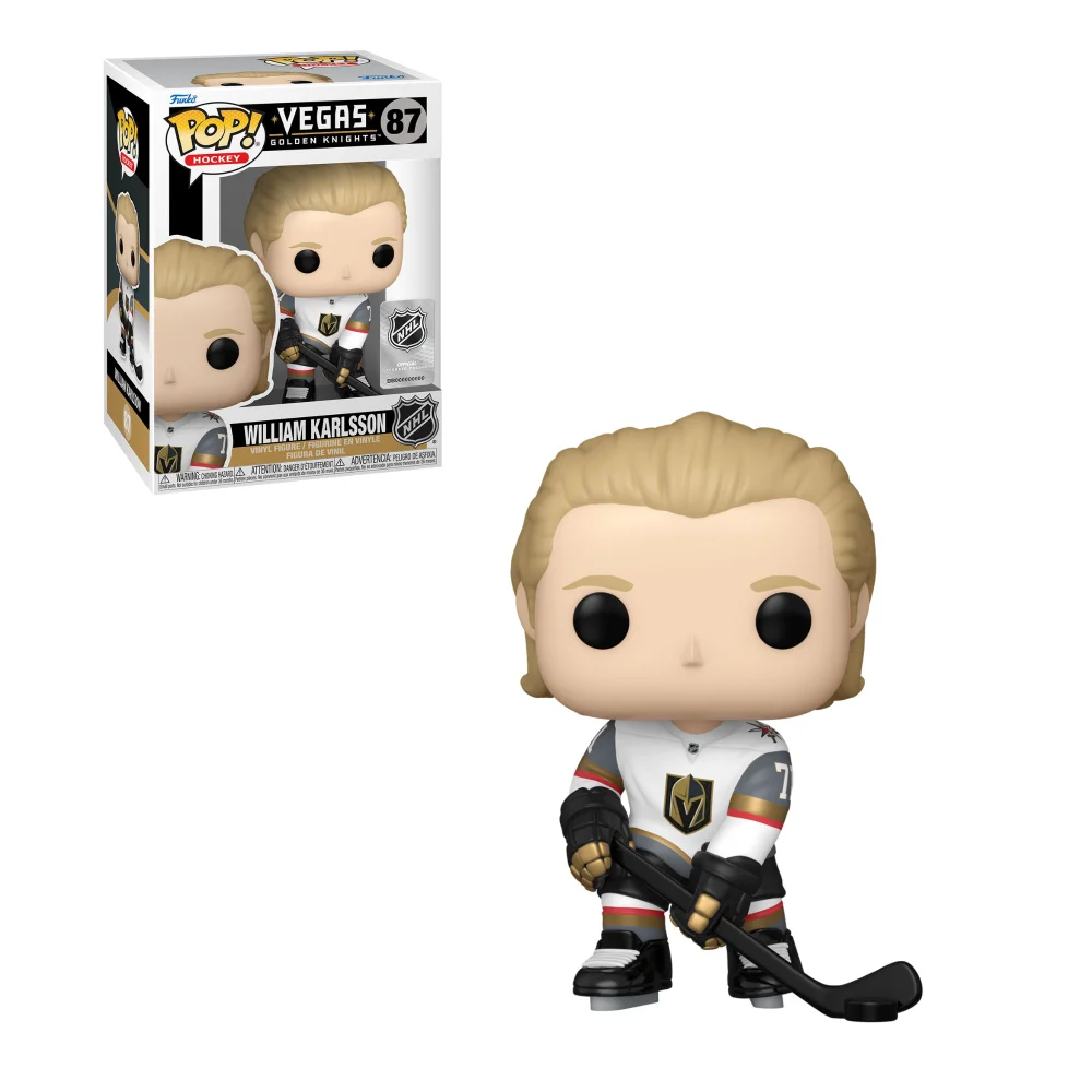 NHL Golden Knights William Karlsson Away Jersey Funko Pop! Vinyl Afbeelding 1