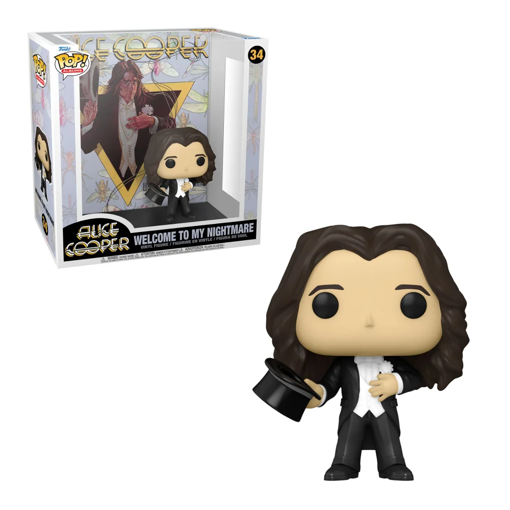 Alice Cooper Welcome to My Nightmare Funko Pop! Album Afbeelding 1