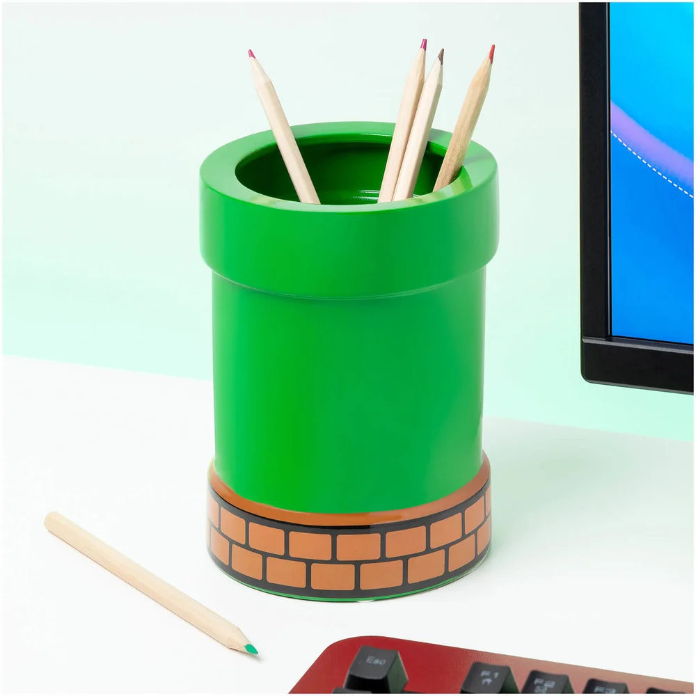 Super Mario Pipe Plant and Pen Pot Afbeelding 1