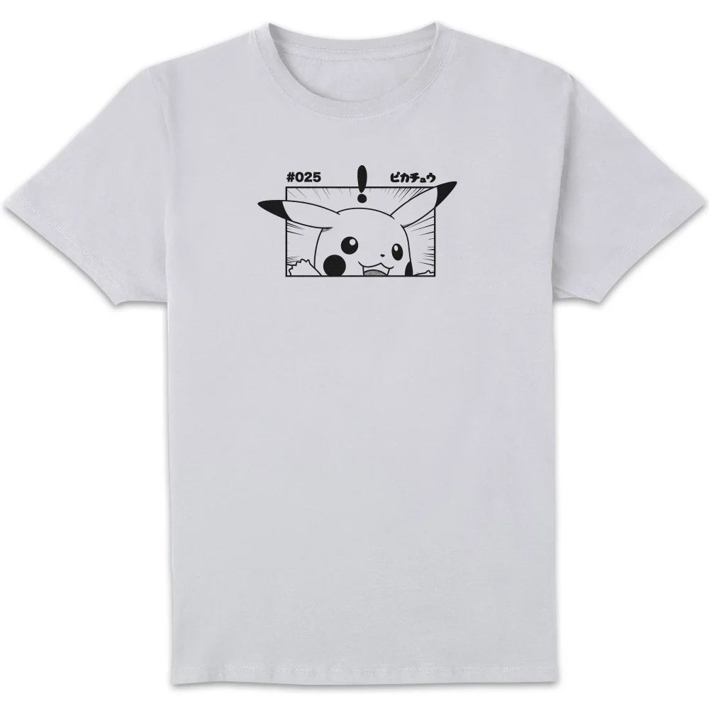 Pokémon Pikachu Unisex T-Shirt - White - S Afbeelding 1
