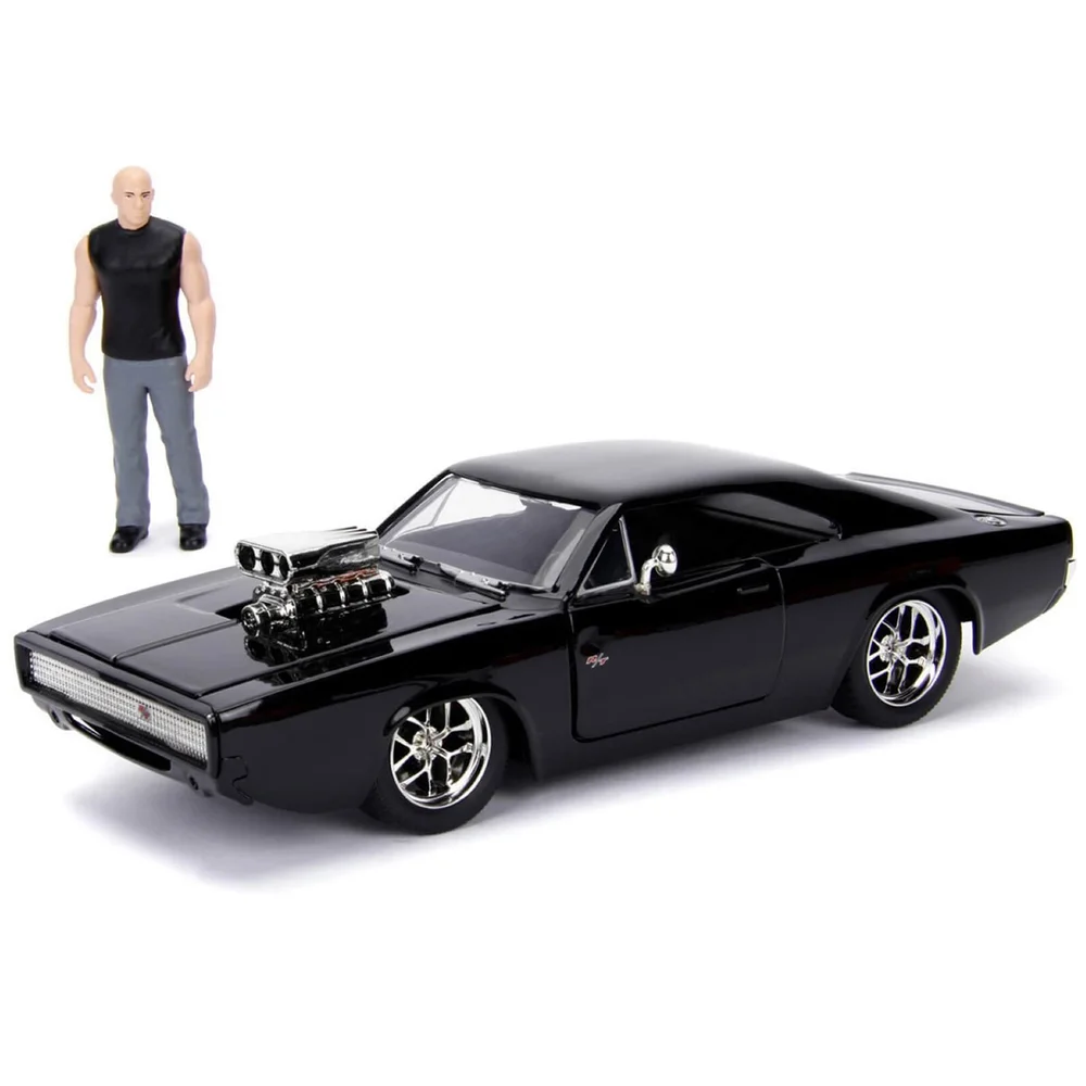 Jada Toys Fast & Furious Build N' Collect 1:24 Scale Die Cast Kit - Dom & Dodge Charger R/T Afbeelding 1