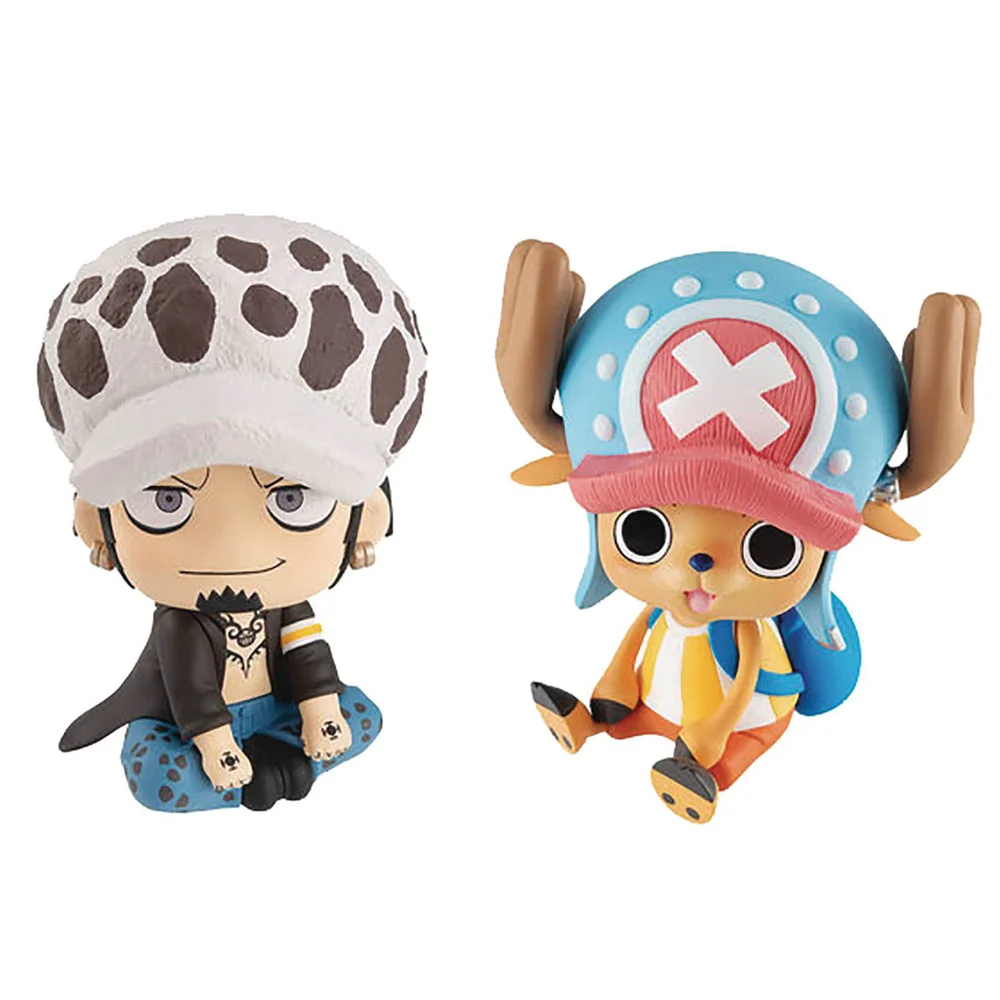 One Piece Look Up Series PVC Figure Set - Tony & Law Afbeelding 1
