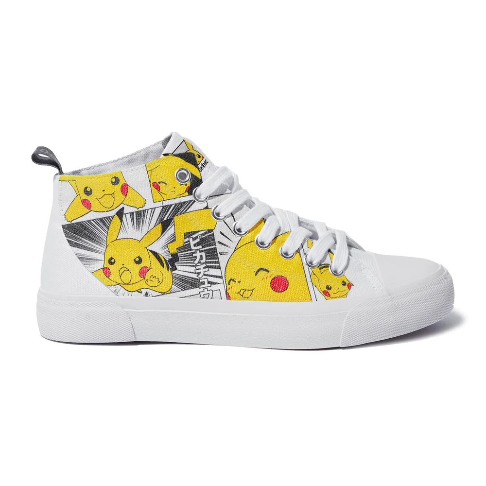 Pokémon High Top - White - UK 5 / EU 38 / US Men's 5.5 / US Women's Afbeelding 1