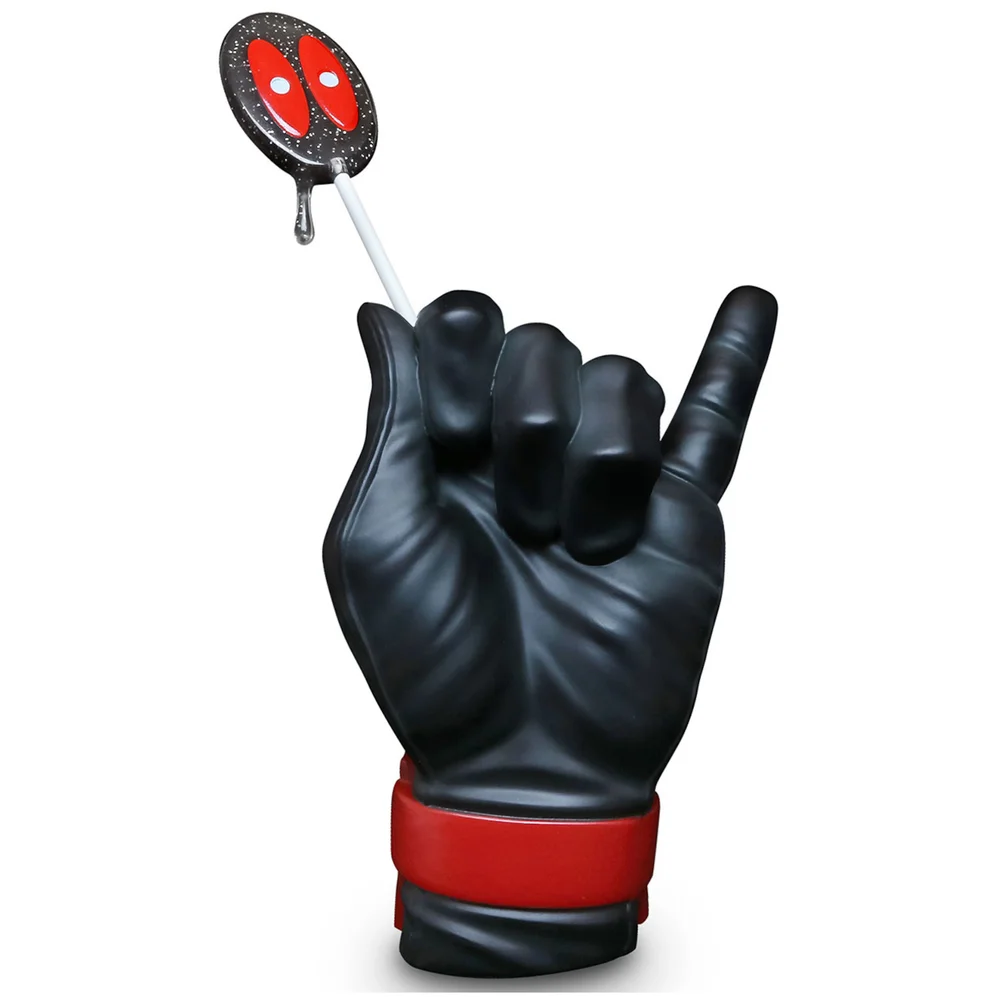 Toy Sapiens Marvel Comics Heroic Hands #3C: Deadpool (Inverse Costume Exclusive) Afbeelding 1