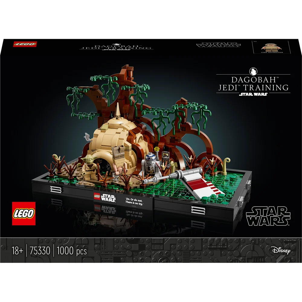 LEGO Star Wars Dagobah Jedi Training Diorama (75330) Afbeelding 1