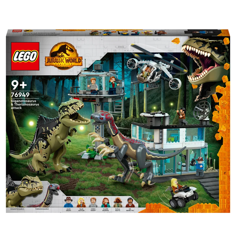 LEGO Jurassic World: Giganotosaurus Attack Dinosaur Toy (76949) Afbeelding 1