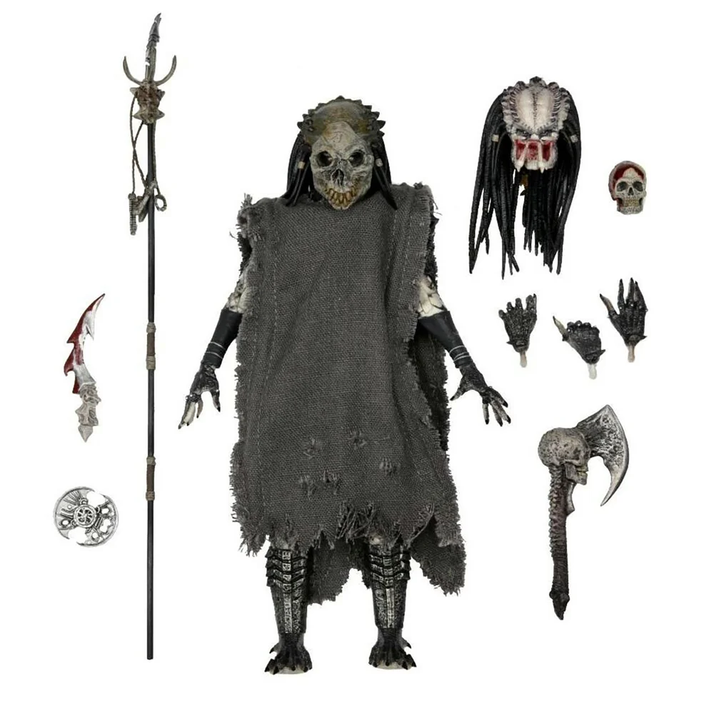 NECA Predator 2 Shaman Predator Ultimate 7 Inch Action Figure Afbeelding 1