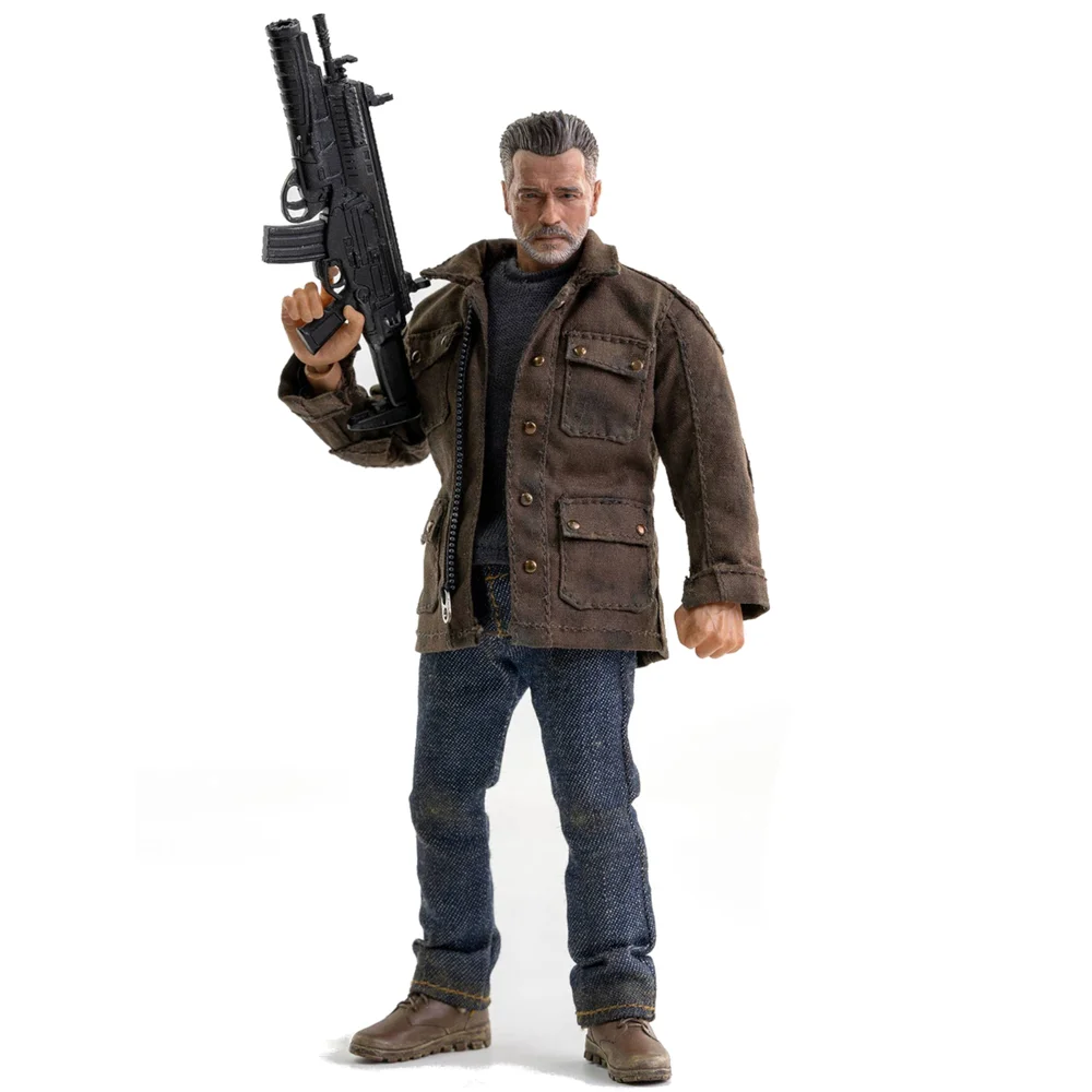 ThreeZero Terminator: Dark Fate Action Figure 1/12 T-800 16 cm Afbeelding 1