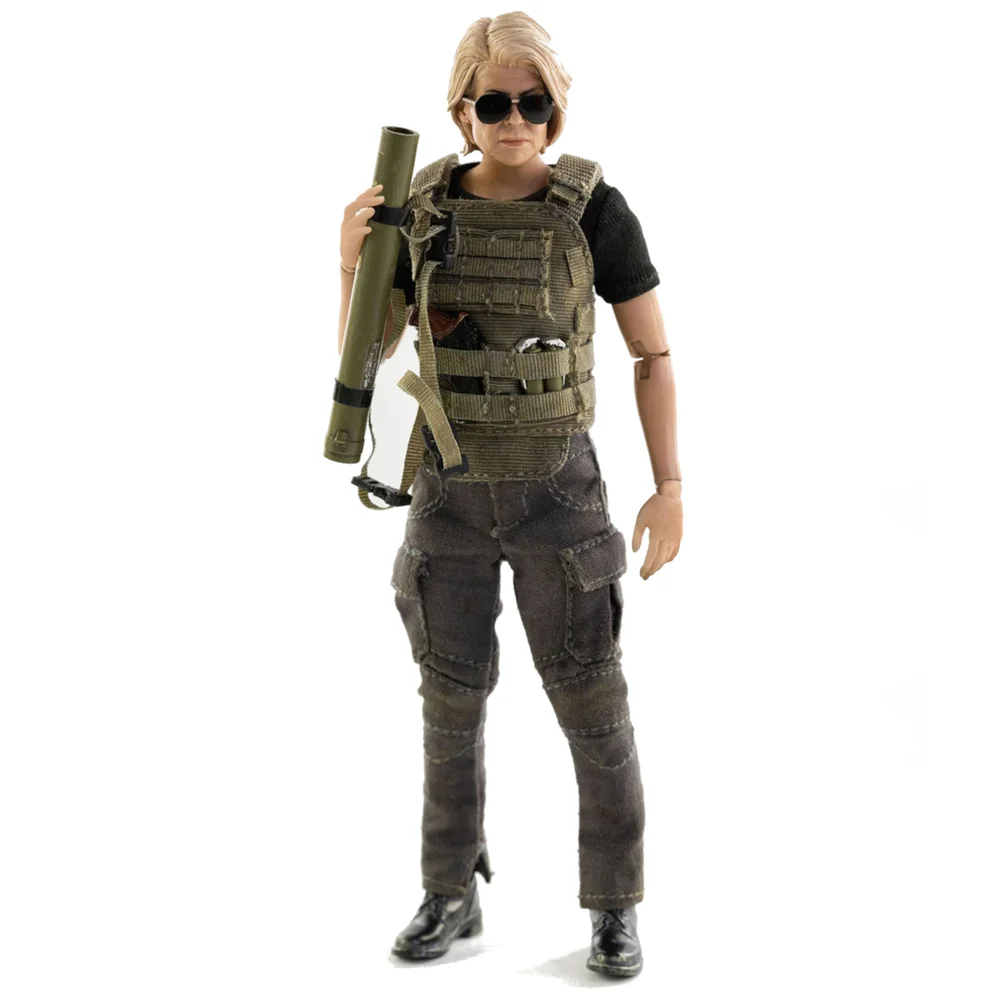 ThreeZero Terminator: Dark Fate Action Figure 1/12 Sarah Connor 14 cm Afbeelding 1